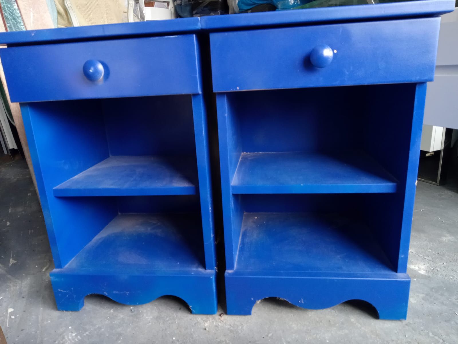 IKEA Kids Blue Bedside Table Kids Nightstand Drawer Chest $29