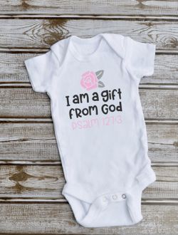 Gift from God onesie
