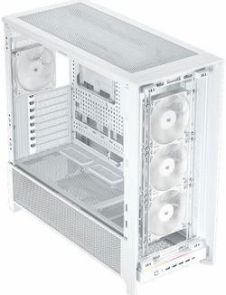 CORSAIR FRAME 5000D RS Modular High Airflow Mid-Tower PC Case, White