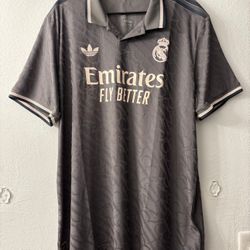 ADIDAS REAL MADRID FC 24/25 AUTHENTIC 3RD JERSEY SIZE M & 2XL