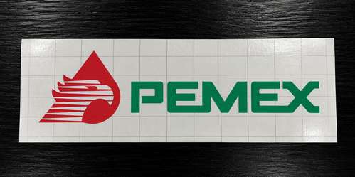 PEMEX Logo Red & Green Vinyl Decal 🇲🇽🦅 – 1 for $25 or 2 for $35