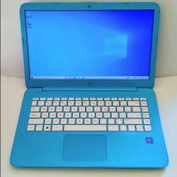 HP Stream Laptop / 14" / 4GB RAM / 16GB Storage / Card Reader/ HDMI / WiFi - Bluetooth / Windows 10 Enterprise - Firm Price