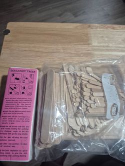 Wax strips and wax sticks