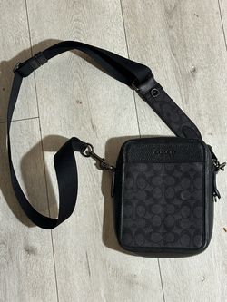 Coach Black Signature Crossbody Bag – Brand New