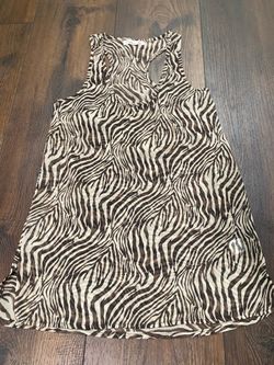 Women’s sheer brown tank shirt size small by Umgee #15