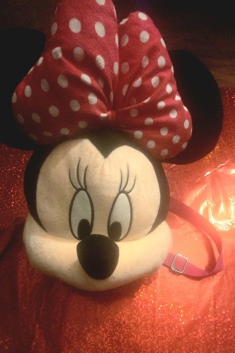 Disney Minnie Mouse Plush Backpack