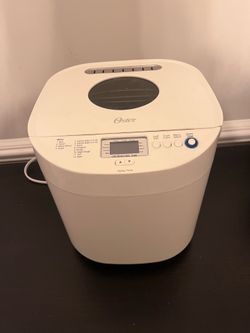 Excellent Condition Oster Bread Maker Machine - White