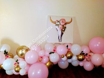Floral balloon Garland/ globos
