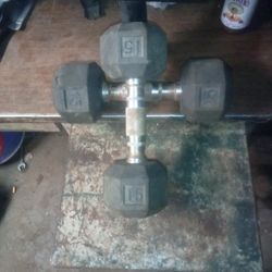 IGNITE By Spri  15lbs Dumbells Set Ove 2