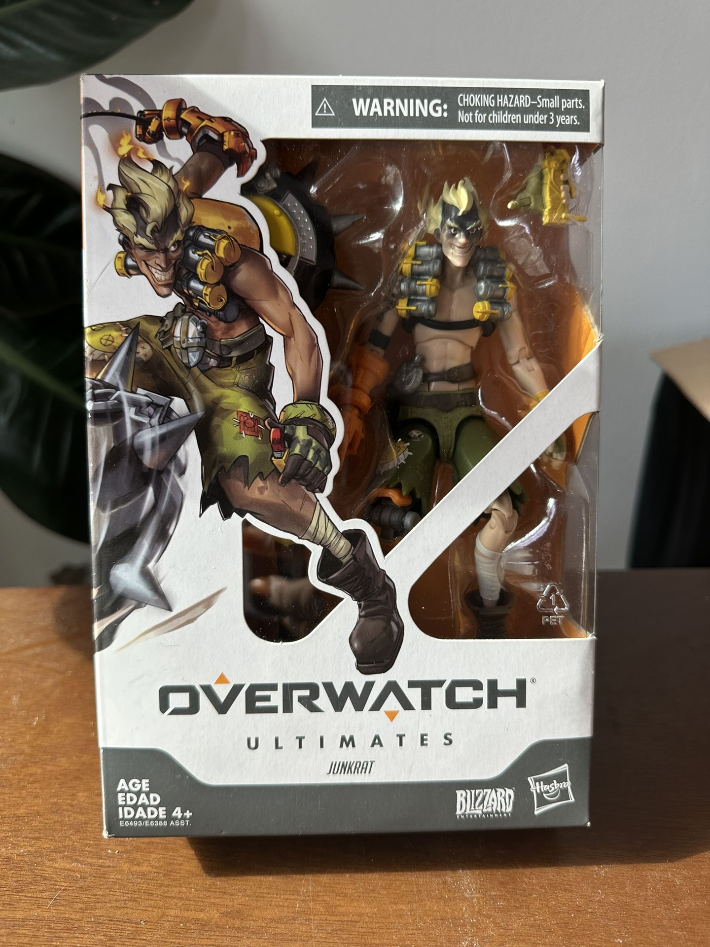 Overwatch Ultimates Series Junkrat 6" Scale Video Game Action Figure Junkrat