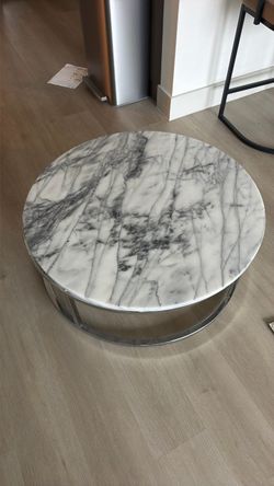 REAL MARBLE COFFEE TABLE