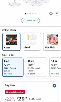 Ciaell 24 Pack Plastic Champagne Flutes for Weddings Birthdays 6 oz Clear Square Toasting Cups, Heavy Duty Plastic, Champagne Mimosas Wine Cocktails f