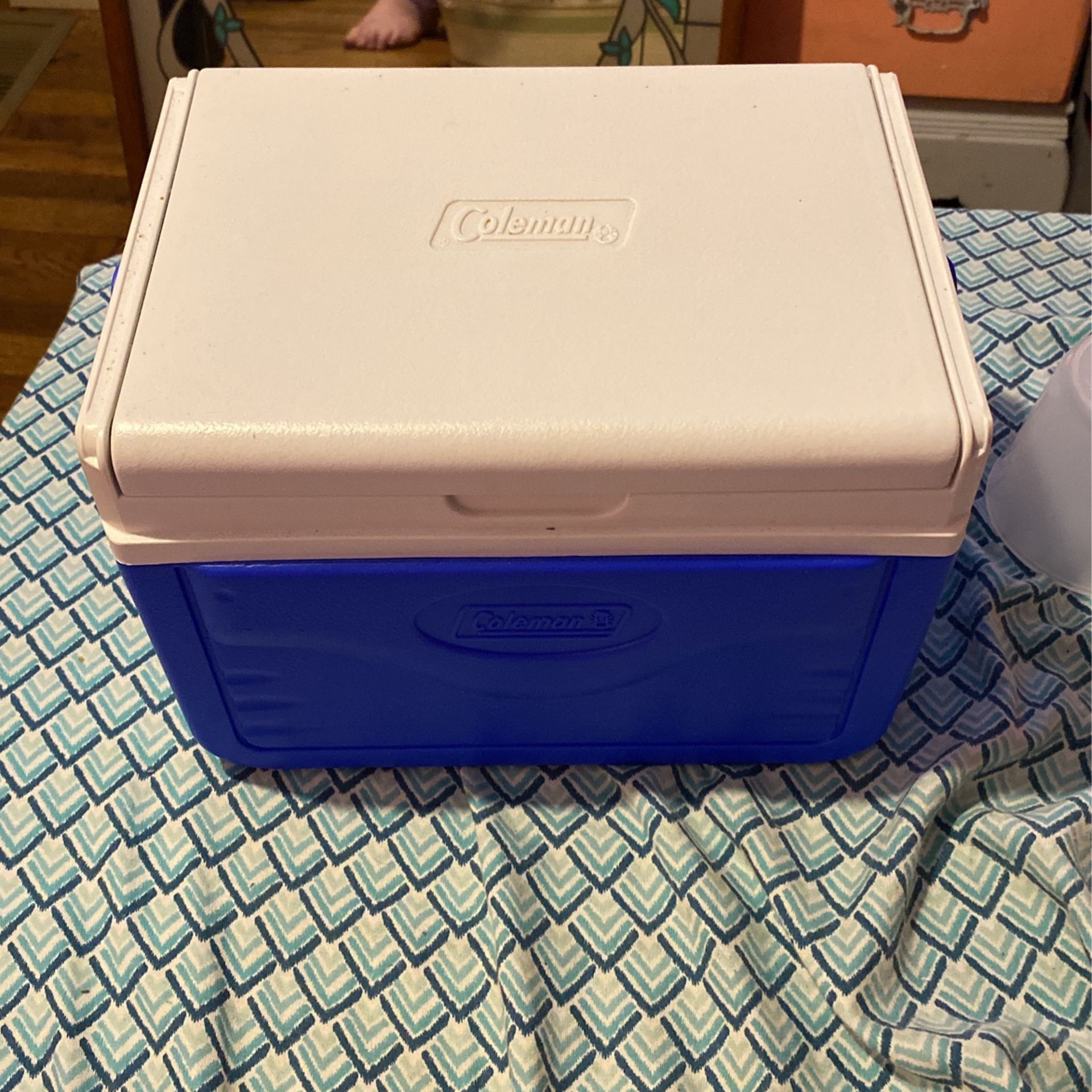 mini coleman 6can (5qt) cooler