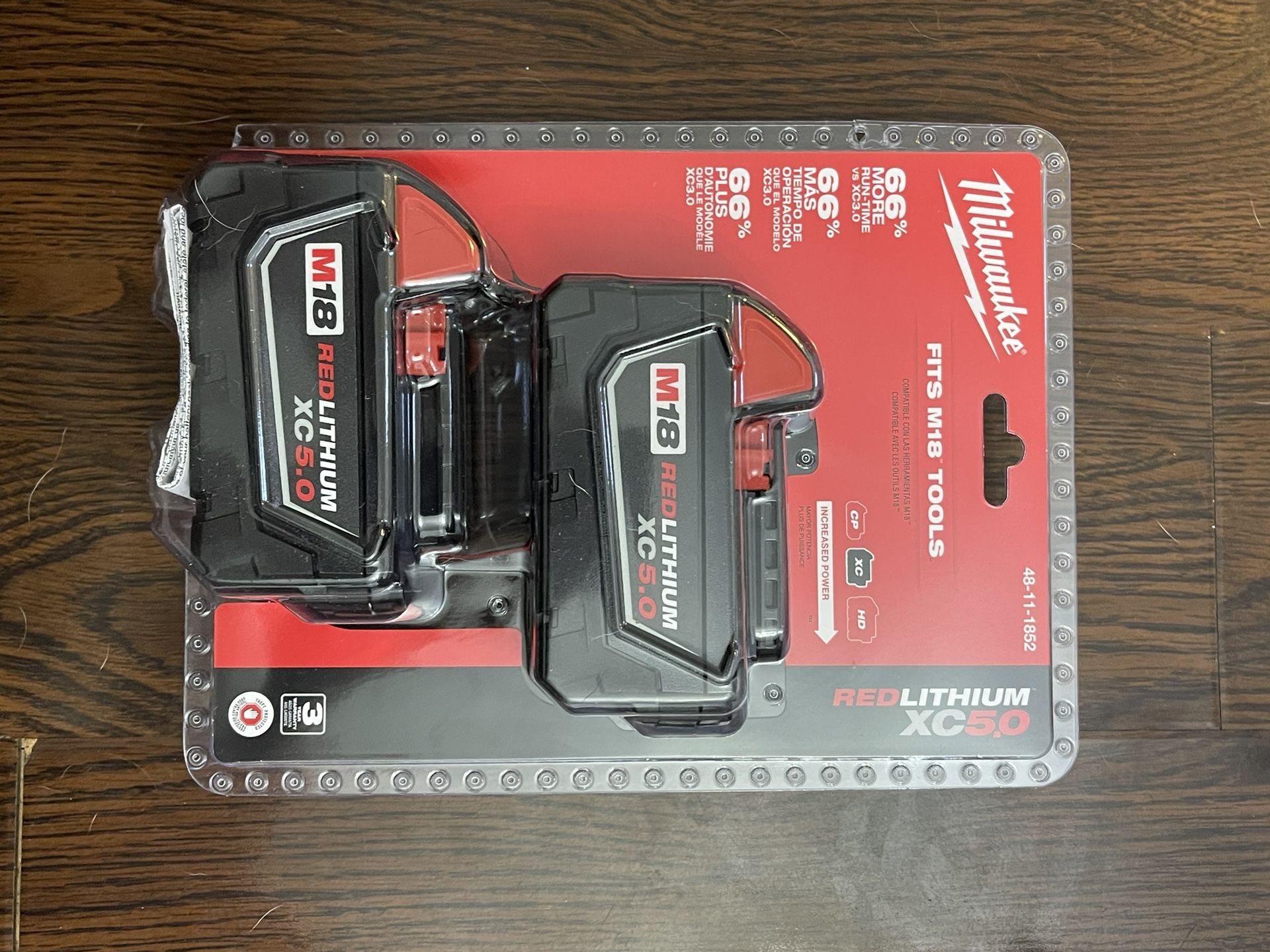 Battery Milwaukee XC 5.0