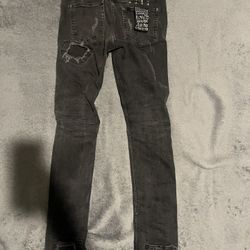 KSUBI VAN WRINKLE SKINNY JEANS SIZE 29