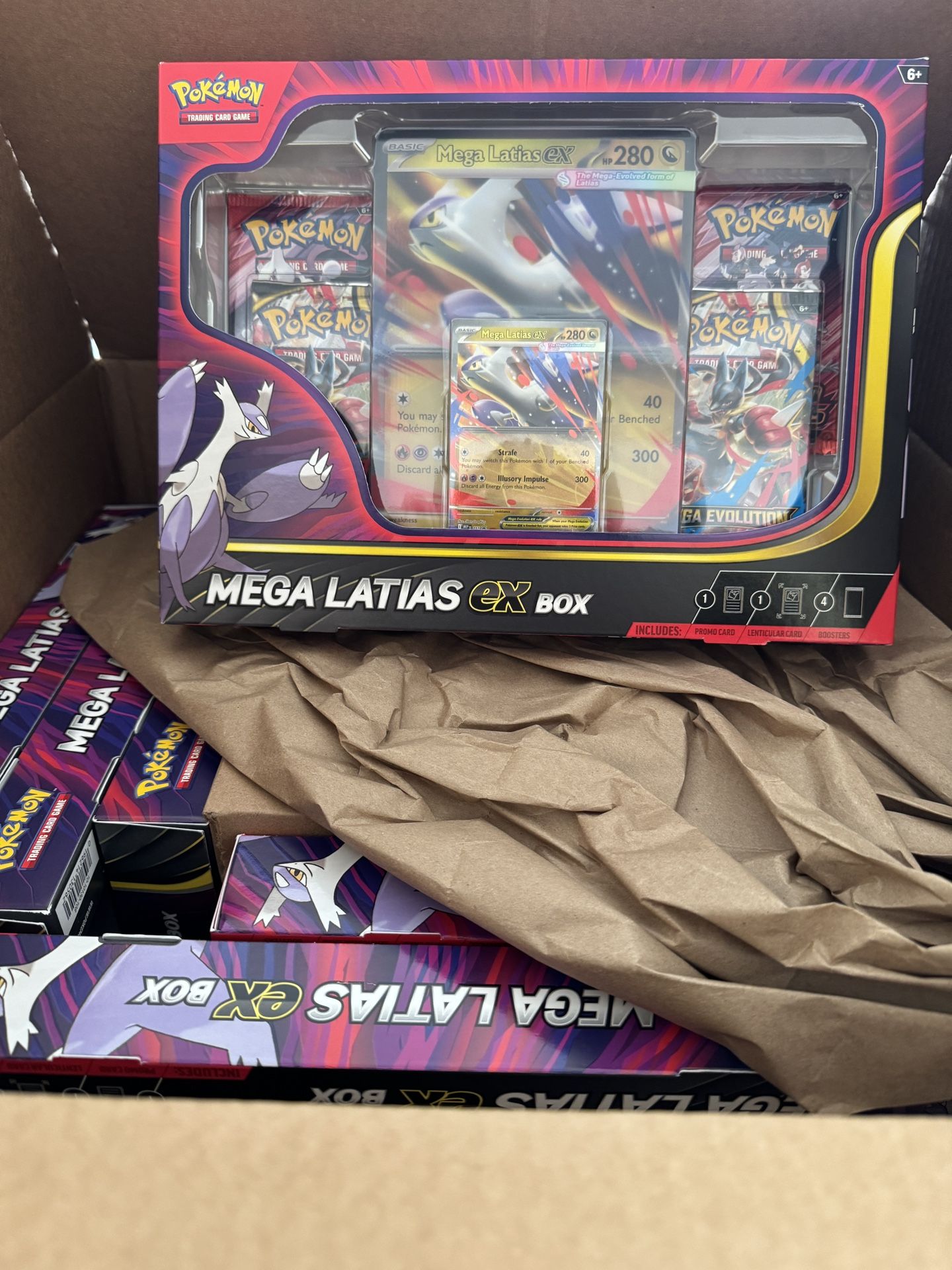 Pokemon Mega Evolutions Latias Ex Box