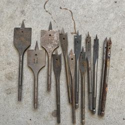 Various Sizes of Wood Drill Bits