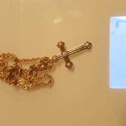 Gold Chain 14 K With pendant
