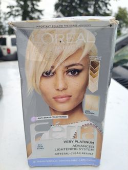 L'Oreal Feria Very Platinum Advanced Lightening System