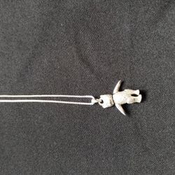 Vintage Bear Necklace 