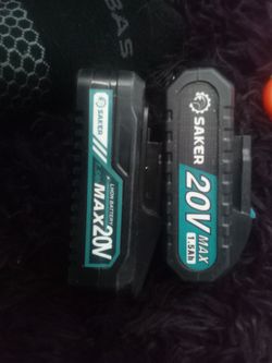 Saker 20v batteries