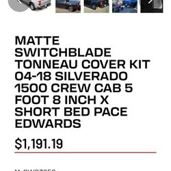 Short Bed Cover All Metal With A Lock