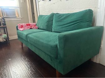 Cute green couch