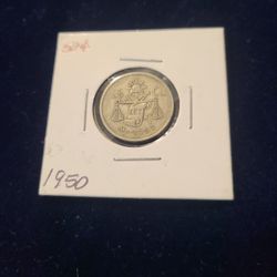 Mexican Coin 25 Centavos