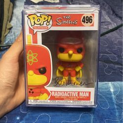 Radioactive Man Signed (simpsons)