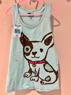 Old Navy color-changing graphic girls size 8 sleeveless top..