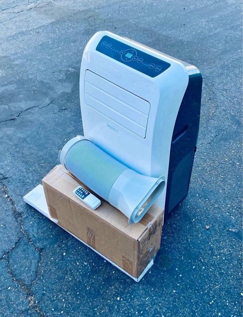 SereneLife Portable Air Conditioner + Dehumidifier with Window Kit, Remote
