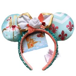 Disney Minnie Mouse Ears The Main Attraction King Arthur Carousel | Disney Ears