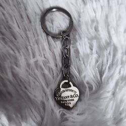 Silver Keychain Pendant
