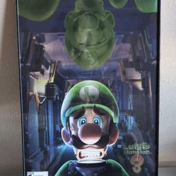 Limited Edition Luigi's Mansion Poster