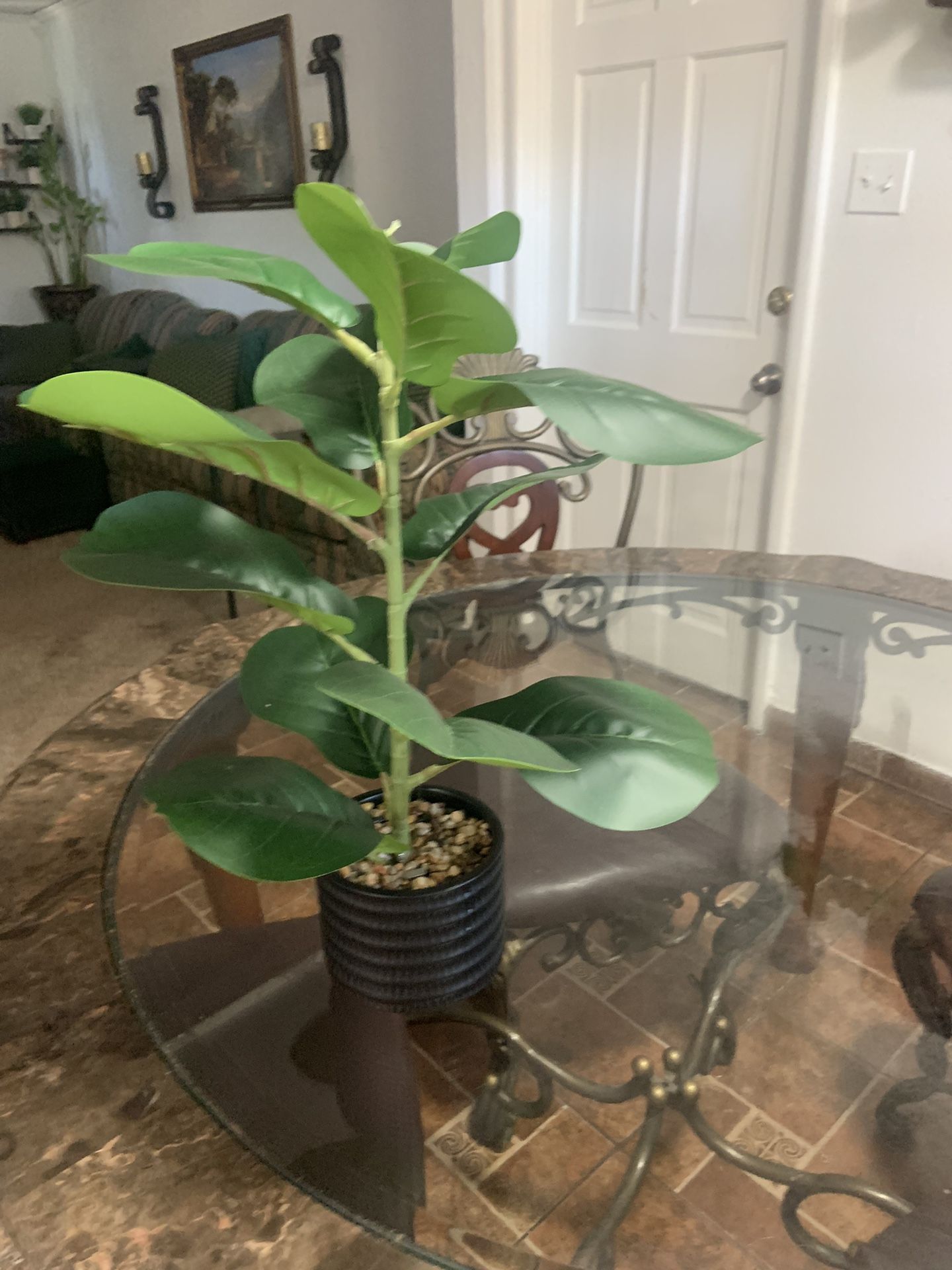 Fake Plant 19 cm. (1F)