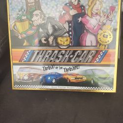 THRASH-CAR 1st Edition Board Game -Great Gift for NASCAR fans NEW & SEALED 2013