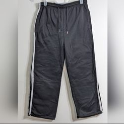 XL NEW Men's Heavyweight Black Fleece Cargo Sweatpants