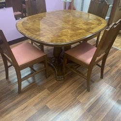 Dining Room Table And Chairs