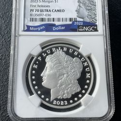 2023 S Morgan Dollar NGC PF70 Ultra Cameo