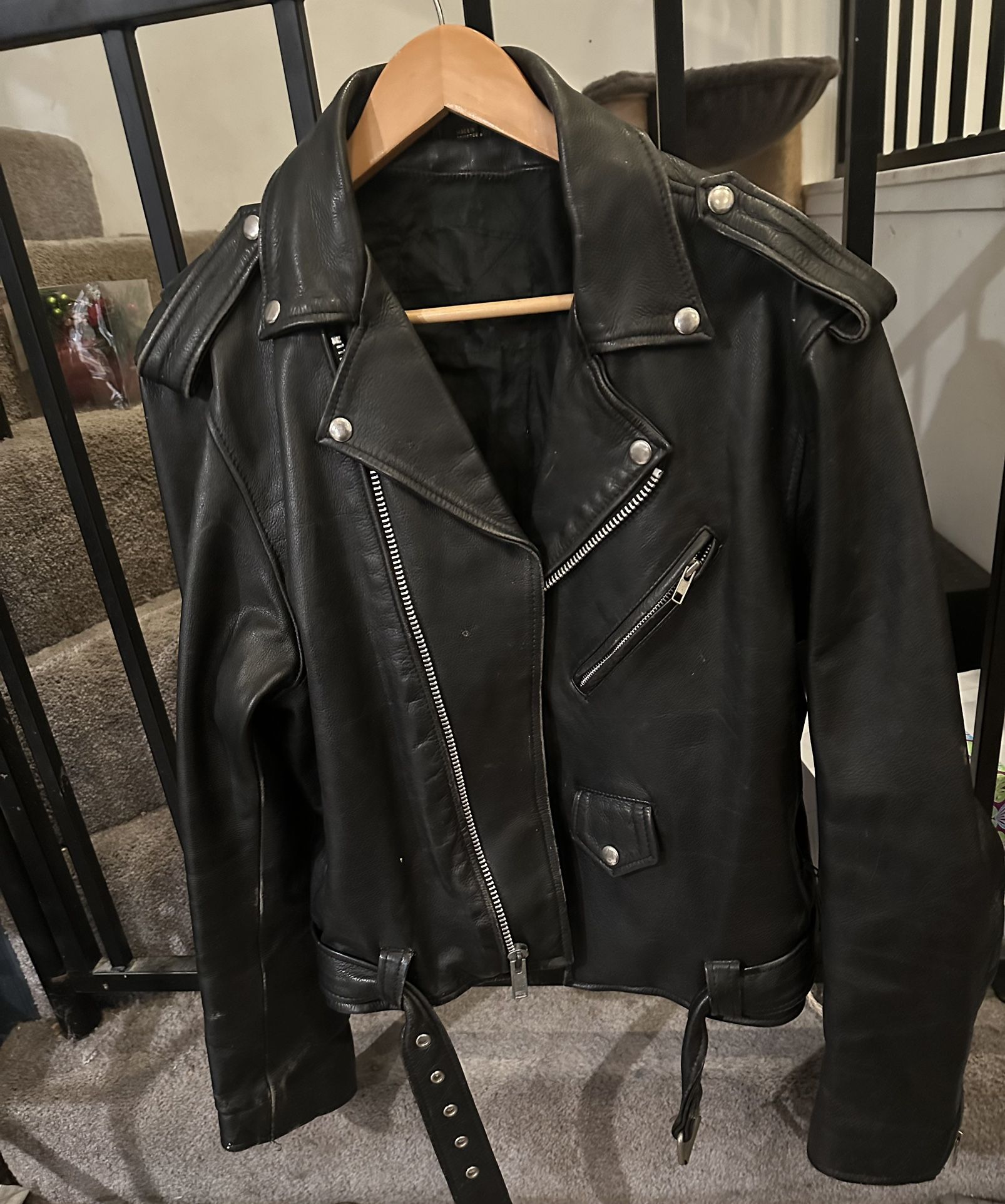 Vintage Harley Davidson Motorcycle Jacket