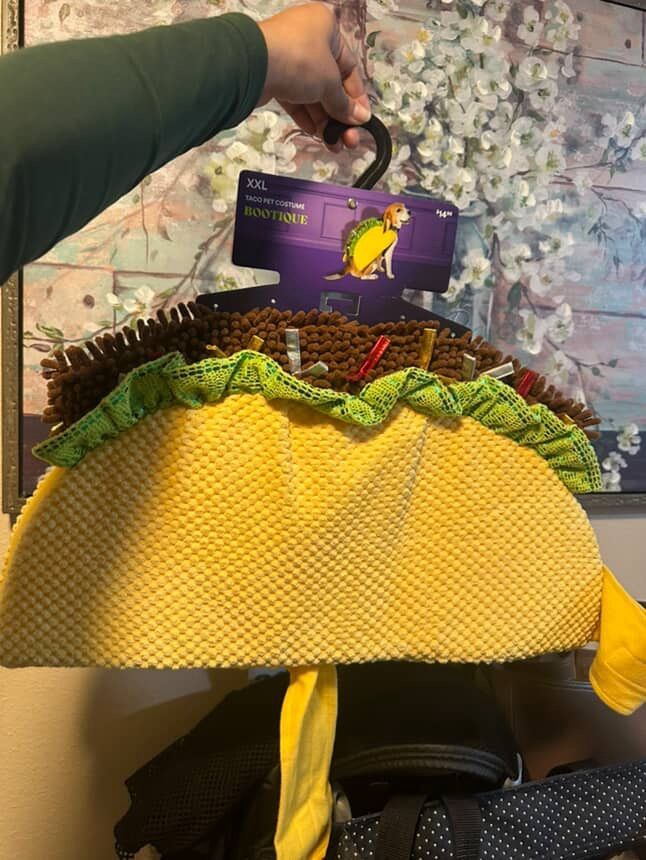 XXL Taco Pet Costume