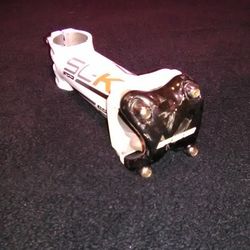 Fsa SLK Bike stem. 31.8 mm. Lite. 120 mm Long, 6 D. Carbon Face. Road bike Racing. Goose neck. Bike Parts