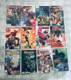 Marvel comics X-Men Savage wolverine wolverine X force and more Comic lot of 12 please check out Photos and read Description