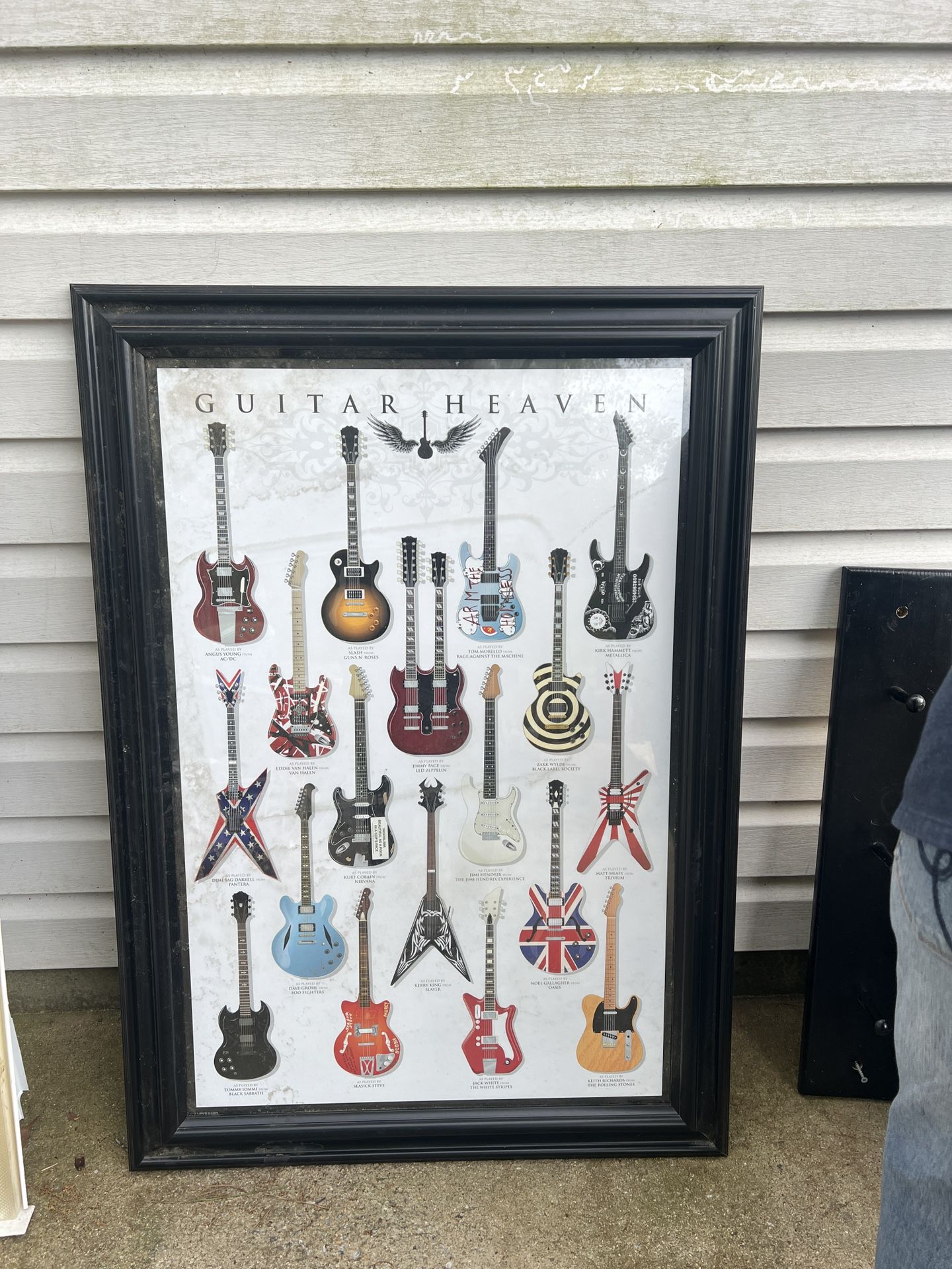 Guitar Heaven Framed Wall Art 