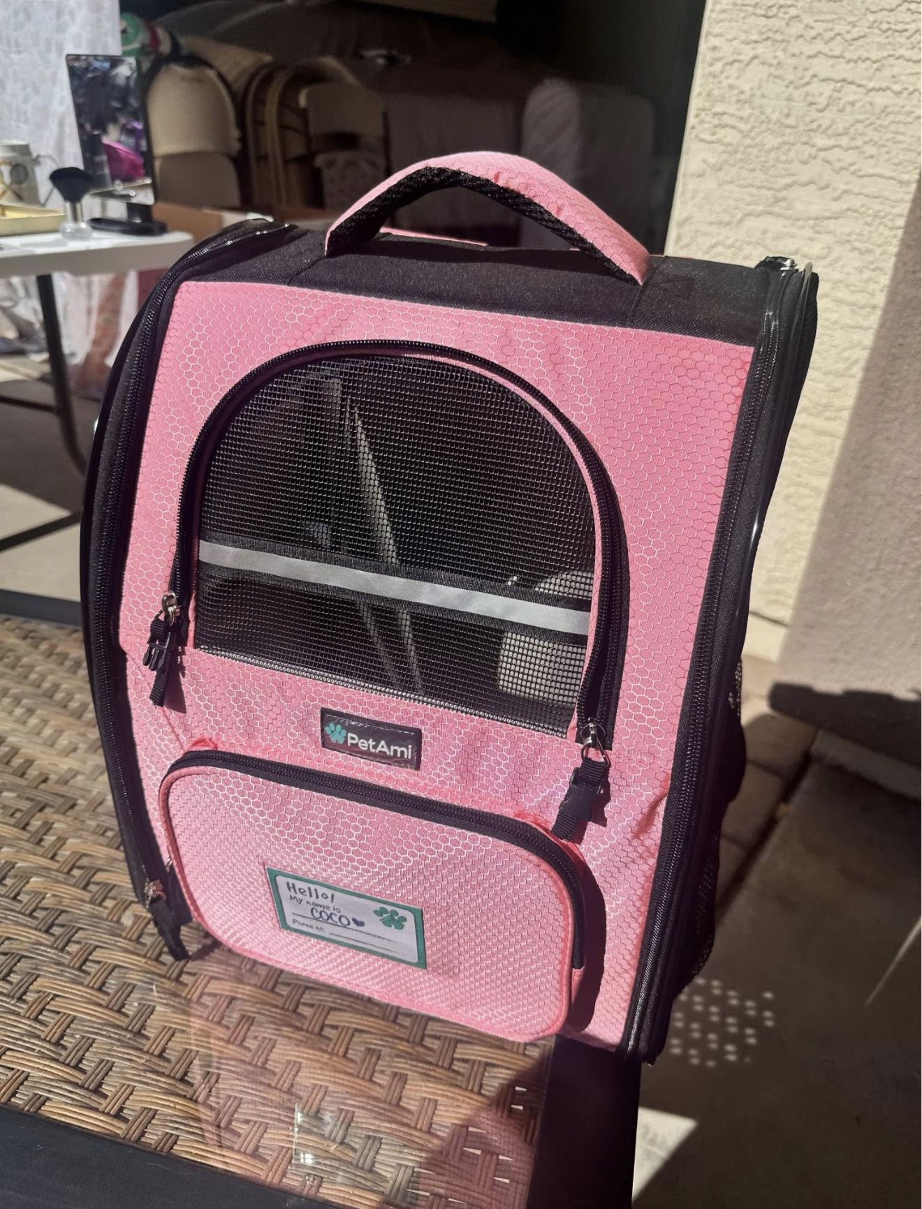 Animal backpack