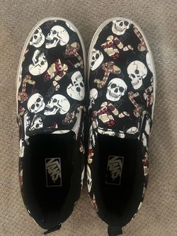 Vans Kid's Asher Graphic Print Slip On