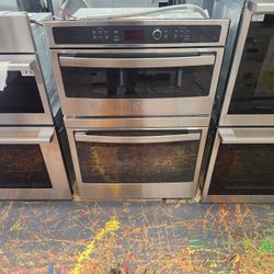 Ge 30 Inch Combination Electric Wall Oven Stainless Steel 