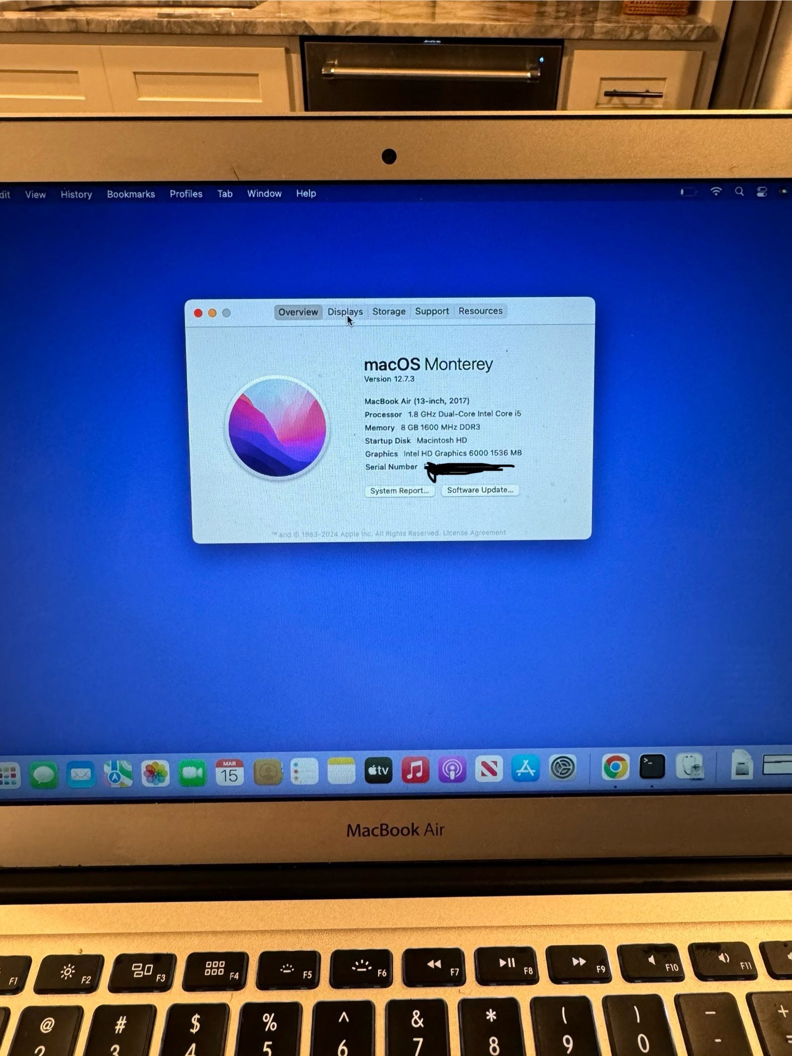 2017 MacBook Air 240 GB