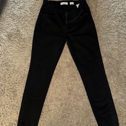 Kan-Can Womens black Skinny Jeans (Size 27 Brand New)
