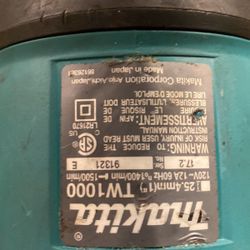 Makita 1 in. Corded Impact Wrench, 12-Amp